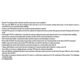 CRX DRYSTAR RIDING SHOES BLACK BLACK (1100)