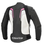 WOMENS GP PLUS R V3 AIR LTH JKT BLACK WHITE FUCHSIA (1239)