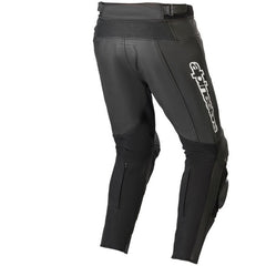TRACK V2 LEATHER PANTS BLACK (0010)