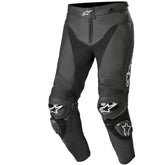 TRACK V2 LEATHER PANTS BLACK (0010)