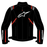 T-SPS V2 WP JACKET BLACK WHITE FLURO-RED (1231)