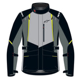 ST1 WATERPROOF JACKET ICE-GREY BLACK FLURO-YELLOW (9145)
