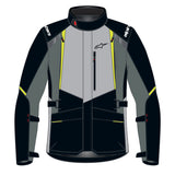 ST1 WATERPROOF JACKET ICE-GREY BLACK FLURO-YELLOW (9145)