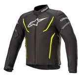 T JAWS V3 WP JACKET BLACK YELLOW FLURO (0155)