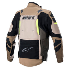 Halo Drystar ADV Jacket Khaki/Sand/Fluro Yellow (0865)
