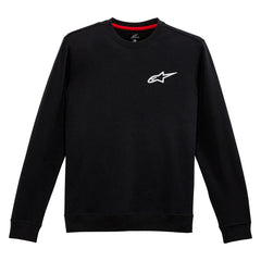 Ageless Chest Crew Fleece Black (0010)