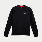 WOMENS CREW FLEECE BLACK (0010)
