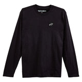 SPIRAL LS TEE BLACK (0010)