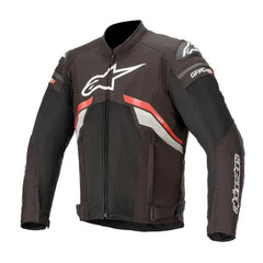 T GP Plus R V3 Air JKT Black Red-Fluro White (1321)