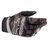 2022 YOUTH RADAR GLOVES BLACK/GREY/CAMO (0106)