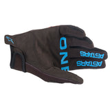 2022 YOUTH RADAR GLOVES BLACK/FLURO YELLOW/CORAL (1534)