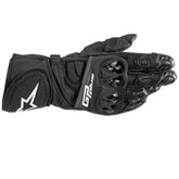 GP PLUS R2 LEATHER GLOVE BLACK (0010)