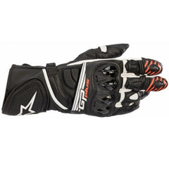 GP Plus R2 Leather Glove Black White (0012)