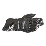 GP PRO R3 LEATHER GLOVE BLACK (0010)