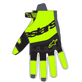 2025-2026 TECHSTAR GLOVES BLACK FLURO-YELLOW (0155)