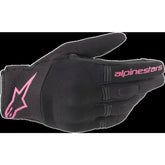 WOMENS COPPER GLOVES BLACK FUCHSIA (1039)