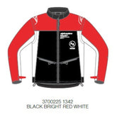 LITE-DURA SOFTSHELL JACKET BLACK BRIGHT-RED FLURO-WHITE BLUE (1342)