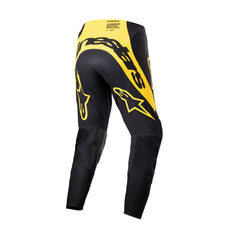 2024 SUPERTECH WARD PANTS BLACK YELLOW (0015)