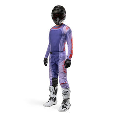 2024 TECHSTAR OCURI PANTS PURPLE HOT ORANGE (3015)