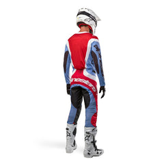 2024 TECHSTAR OCURI PANTS LIGHT BLUE MARS RED WHITE (7068)