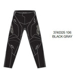 2025-2026 YOUTH RACER GRAPHITE PANTS BLACK GRAY (0106)