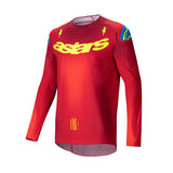 2025 SUPERTECH MAKER JERSEY BRIGHT-RED FLURO-YELLOW (3058)