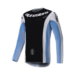 2025 TECHSTAR MELT JERSEY BLACK BLUE (0017)