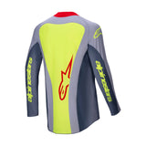 2025 TECHSTAR MELT JERSEY BRIGHT-RED GRAY (3046)