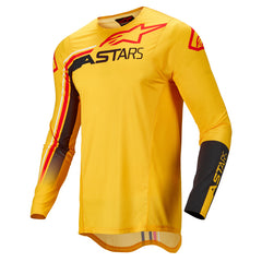 2022 SUPERTECH BLAZE JERSEY YELLOW BLACK FLURO-RED (0583)