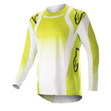 2023 TECHSTAR PUSH JERSEY YELLOW FLURO WHITE (0552)