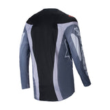 2025 RACER OCURI JERSEY GRAY BLACK FLURO ORANGE (1516)