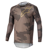 SUPERTECH JERSEY LE SQUAD 23 DARKBROWN KARGAROO GOLD (0839)