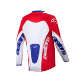 2025 YOUTH RACER VEIL JERSEY BRIGHT-RED WHITE (3012)
