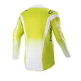 2023 YOUTH RACER PUSH JERSEY FLUROYELLOW WHITE (0552)