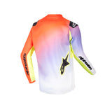 2024 YOUTH RACER LUCENT JERSEY WHITE NEON RED FLUROYELLOW (2029)