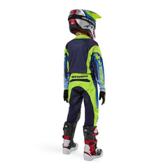 2024 Youth Racer HOEN Jersey Fluroyellow Blue Night Navy (0525)