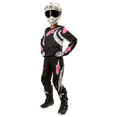 2024 WOMENS FLUID JERSEY BLACK WHITE (0012)