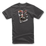 KIDS TECH 7 BOOT TEE BLACK (0010)