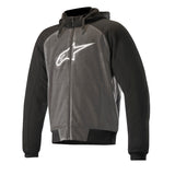 CHROME SPORTS HOODIE ANTHRACITE BLACK WHITE (1432)