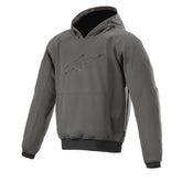 AGELESS TECH HOODIE ARAMIC LINED GREY MELANGE (9126)