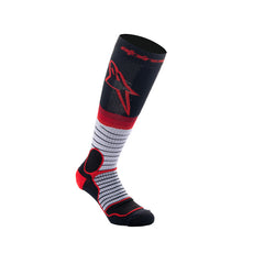 MX PRO SOCKS BLACK GRAY RED (1215)