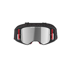 SUPERTECH CORP GOGGLE | BLACK RED (1434) | MIRROR SILVER LENS