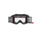 SUPERTECH CORP GOGGLE | BLACK GREY (1518) | CLEAR LENS ROLL OFF