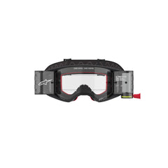 SUPERTECH CORP GOGGLE | BLACK GREY (1518) | CLEAR LENS ROLL OFF