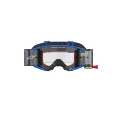 SUPERTECH STREAM GOGGLE | BLUE (7216) | CLEAR LENS ROLL OFF