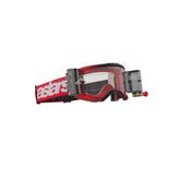 VISION 5 BLAZE GOGGLE | RED (3135) | CLEAR ROLL OFF LENS