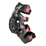 BIONIC 10 CARBON KNEE BRACE L BLACK RED (0013)