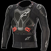 BIONIC TECH V2 JACKET BLACK RED (0013)