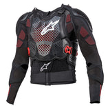 BIONIC TECH V3 PROTECTION JACKET BLACK WHITE RED (0123)