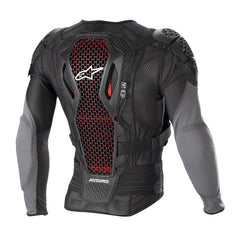 2023 BIONIC PLUS V2 PROTECTION JACKET BLACK ANTHRACITE RED (1036)